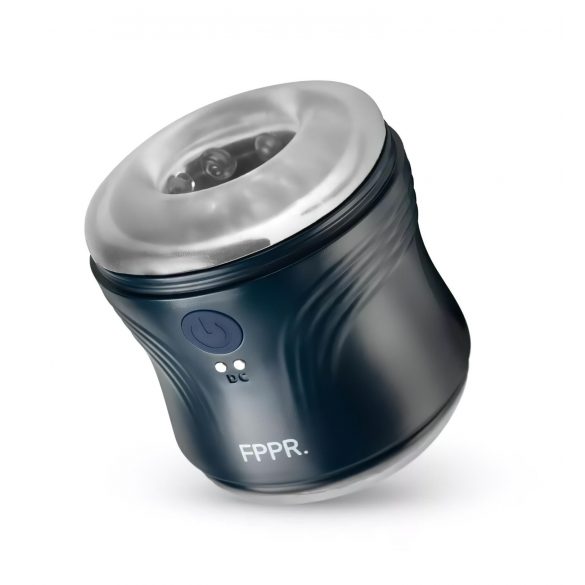 FPPR. - Rechargeable, Vibrating, Double-Ended Masturbator (Blue)