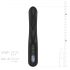 BLAQ - Digital Rabbit Clitoral Vibrator (Black)