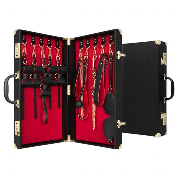 Bedroom Fantasies - 13-Piece BDSM Case (Black)