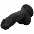 Easytoys - Realistic Dildo with Testicles - 12 cm (Black)