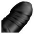 BUTTR Black Hawk - realistic anal dildo (black)