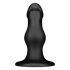 BUTTR FIM-92 - suction cup anal dildo (black)