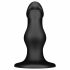 BUTTR FIM-92 - suction cup anal dildo (black)