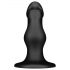 BUTTR FIM-92 - suction cup anal dildo (black)