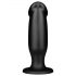 BUTTR AH-1 - suction cup anal dildo (black)