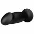 BUTTR AH-1 - suction cup anal dildo (black)