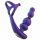 Hueman Stellar Force - anal vibrator and penis ring (purple)