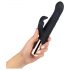 Rosy Gold - Clitoral Thrusting Vibrator (Black)