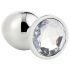 Gleaming Love - anal plug (silver)