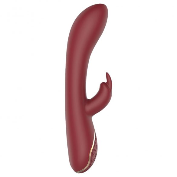 Emily Romance - Battery-Operated G-spot Vibrator with Clitoral Arm (Burgundy) 