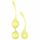 The Candy Shop - Adjustable Kegel Ball Set (Yellow) 