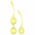 The Candy Shop - Adjustable Kegel Ball Set (Yellow) 