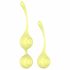 The Candy Shop - Adjustable Kegel Ball Set (Yellow) 