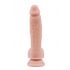 Mr. Dixx 7.6 - Suction Cup Dildo with Balls - Natural (7.7 inches) 