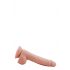 Mr. Dixx 7.6 - Suction Cup Dildo with Balls - Natural (7.7 inches) 