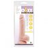 Mr. Dixx 7.6 - Suction Cup Dildo with Balls - Natural (7.7 inches) 