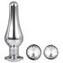 Gleaming Love - Silver Anal Dildo Set (3 Pieces) 