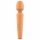 Glam - Rechargeable Massaging Vibrator (Orange)