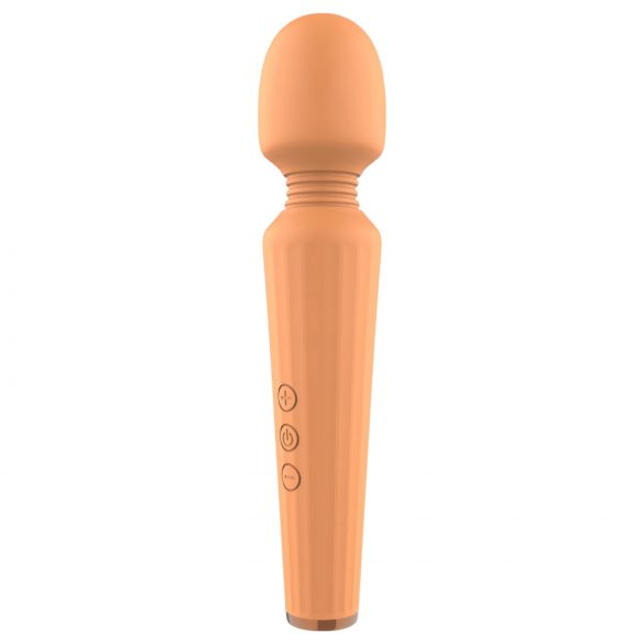 Glam - Rechargeable Massaging Vibrator (Orange)