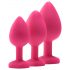 Flirts Anal Training Kit - 3-Piece Pink Set