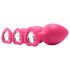 Flirts Anal Training Kit - Anal Plug Set (3 pcs) - Pink