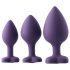 Flirts Anal Training Kit - Purple (3pcs) 