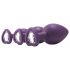 Flirts Anal Training Kit - Anal Plug Set (3 pcs) - Purple