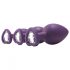 Flirts Anal Training Kit - Purple (3pcs) 