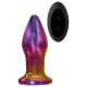 Glamour Glass - Cone-shaped, Radio-Frequency, Glass Anal Vibrator (Colored) 