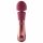 Dinky Jacky 0. Wand - rechargeable massage vibrator (burgundy) 