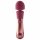 Dinky Jacky 0. Wand - rechargeable massage vibrator (burgundy) 