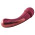 Dinky Jacky 0. Wand - rechargeable massage vibrator (burgundy) 