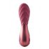 Dinky Jody F. Mini - Rechargeable Ribbed Mini Vibrator (Burgundy) 