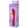 Sparkling Cecilia - rechargeable G-spot vibrator with moving beads (red)