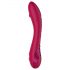 Sparkling Cecilia - rechargeable G-spot vibrator with moving beads (red)