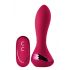 Isabella Sparkling - Rechargeable, Radio-Controlled Inflatable Anal Vibrator (Red) 