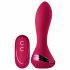 Isabella Sparkling - Rechargeable, Radio-Controlled Inflatable Anal Vibrator (Red) 