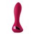 Isabella Sparkling - Rechargeable, Radio-Controlled Inflatable Anal Vibrator (Red) 