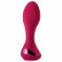 Isabella Sparkling - Rechargeable, Radio-Controlled Inflatable Anal Vibrator (Red) 