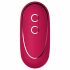 Isabella Sparkling - Rechargeable, Radio-Controlled Inflatable Anal Vibrator (Red) 