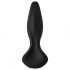 Alexandra Dark Desires - Rechargeable, Wireless Anal Vibrator (Black) 