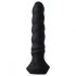 Black Rechargeable Vibrating Anal Plug 