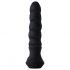 Black Rechargeable Vibrating Anal Plug 