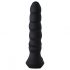 Black Rechargeable Vibrating Anal Plug 