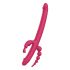 Dreamtoys Anywhere Pleasure Vibrator - Rechargeable, 4-Pronged (Pink) 