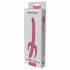 Dreamtoys Anywhere Pleasure Vibrator - Rechargeable, 4-Pronged (Pink) 