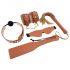 Blaze Elite - BDSM Set - 5-Piece (Cognac)