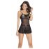 Coquette - Police Woman Babydoll (Black) 