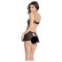 Coquette - Police Woman Babydoll (Black) 