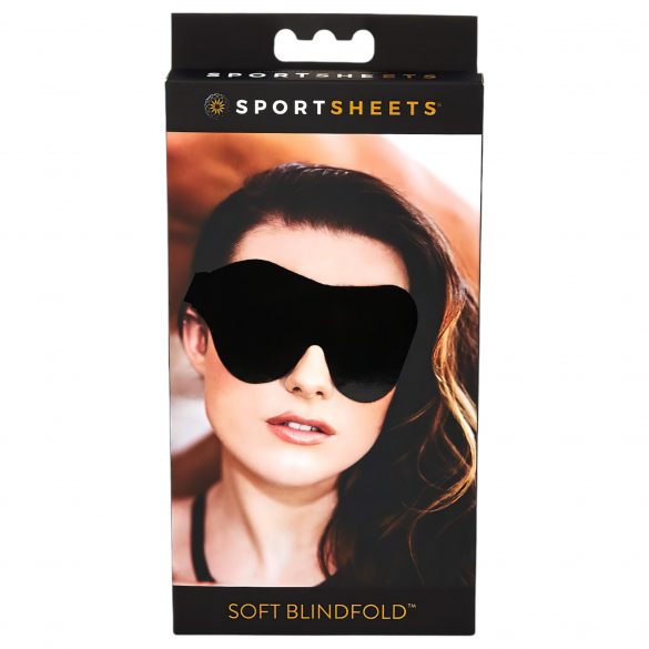 Sportsheets - Soft, Elastic Blindfold (Black) 